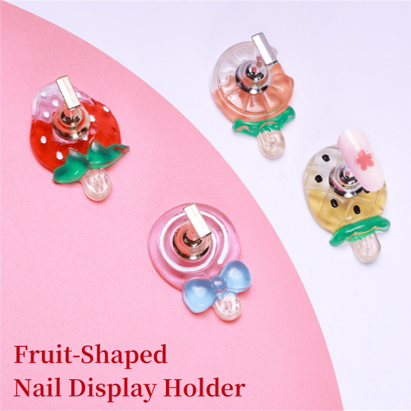 Fruit-Shaped Nail Display Holder