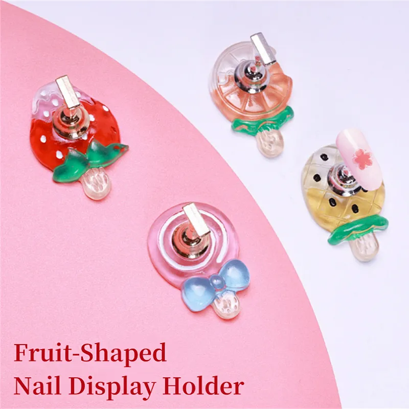 Fruit-Shaped Nail Display Holder